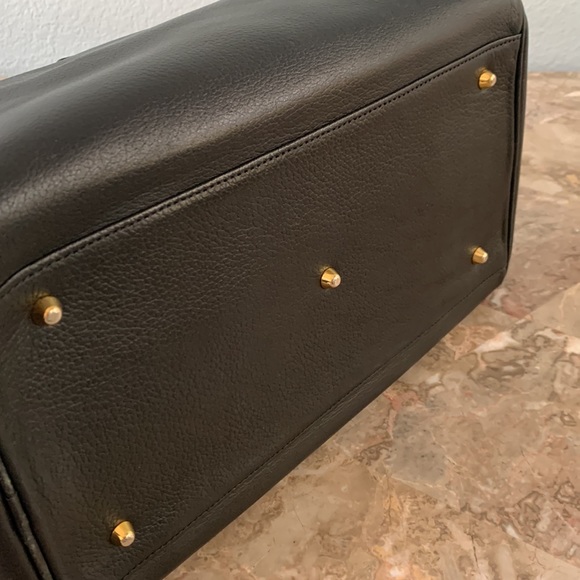 ❤️❤️sOLD❤️❤️Burberrys vintage Boston leather bag - Picture 6 of 14